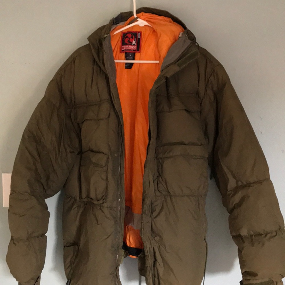 Burton down jacket